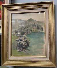 Der Negoi mit der Schutzhütte