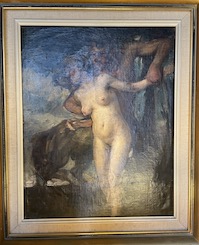 Nymphe und Kentaur